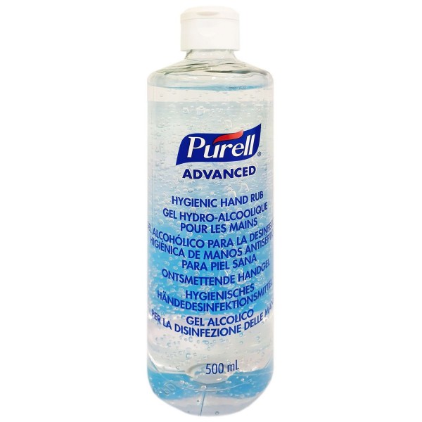 Dezinfectant pentru maini Purell Advanced, 500 ml, 9664 Dezinfectant pentru maini Purell Advanced, 500 ml, 9664