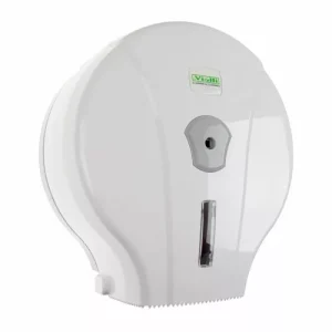 Dispenser hârtie igienică mini jumbo VIALLI alb MJ1