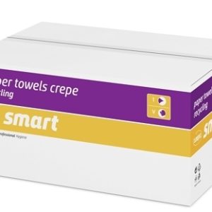 Prosoape albe Wepa tip V 22x24, 2 straturi, 3200 foi/bax