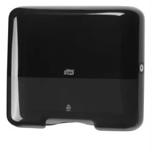 Dispenser Tork prosoape hârtie, 553108, Simplefold, negru