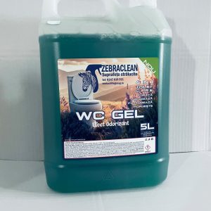 Detergent toalete Wc Gel ZEBRACLEAN 5 litri