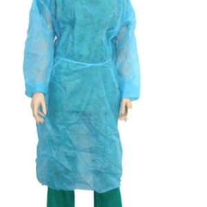 Halat medical de unică folosință albastru 10 buc/set