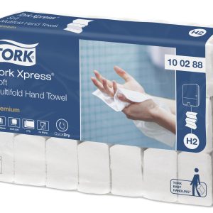 Prosop ZZ H2 Tork Premium Soft, 100288, 21 pachete/bax