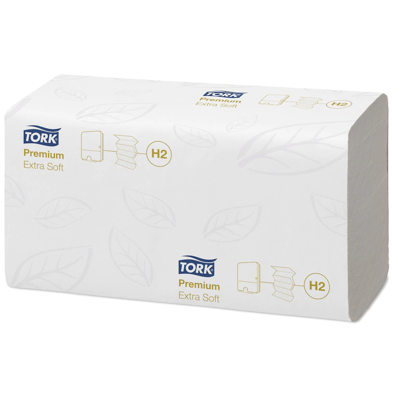 Prosoape mâini, Tork, 100297, Multifold, 21 pach/bax, 100 buc/pach, alb, 2 straturi