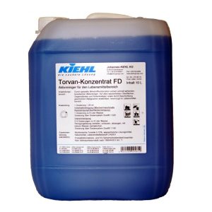 Torvan FD 10L Kiehl Detergent profesional concentrat activ domenii alimentare