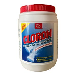 Clorom tablete efervescente cloramina 200 bucati