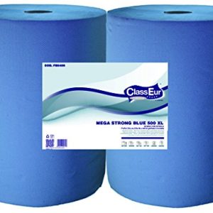 Rola industriala MAXI, albastra, 3 straturi, 500 foi, megastrong