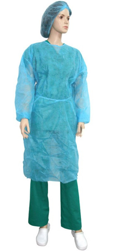 Halat medical de unică folosință albastru 10 buc/set