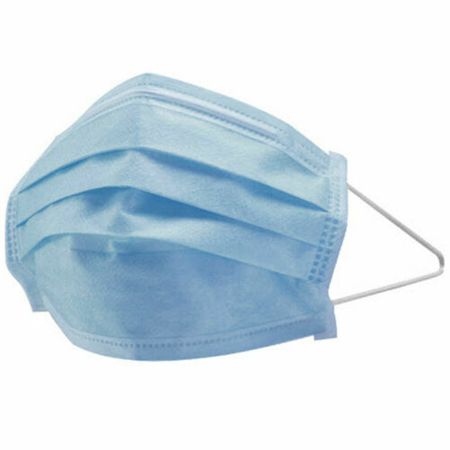Mască protecție față de unica folosință, 3 straturi, 3 pliuri