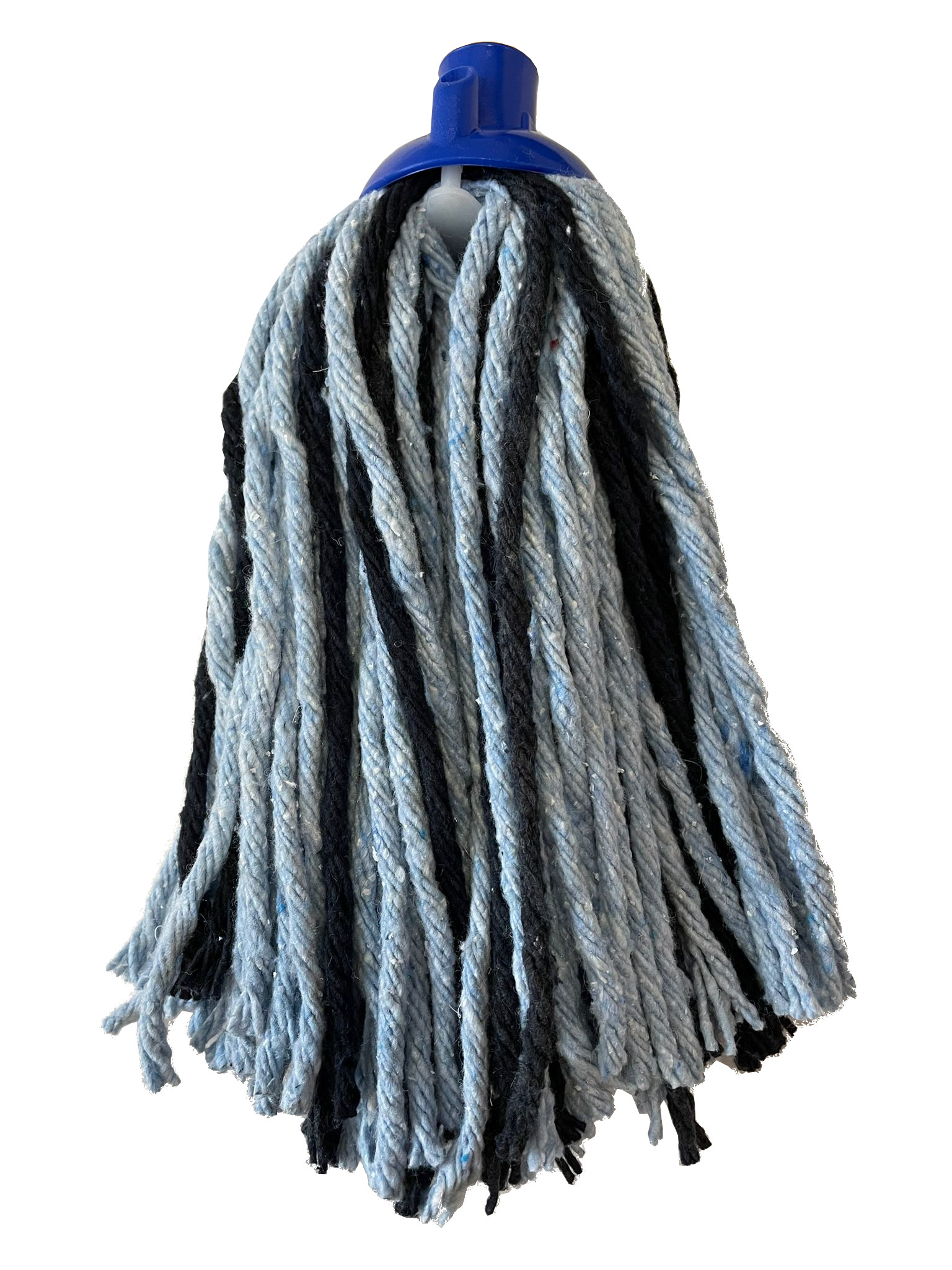 Mop bumbac rezervă negru+albastru