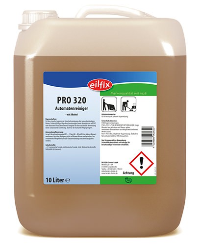 Eilfix Pro-320 Automatenreiniger 10L Soluție pentru aparat cu spumare redusă