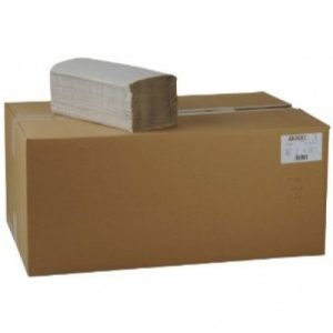 Prosop hârtie ZZ natur PRO, 1 str, 250 foi/pach, 25x23 cm