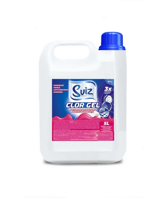 Sviz - clor gel dezinfectant pentru suprafețe 5 litri